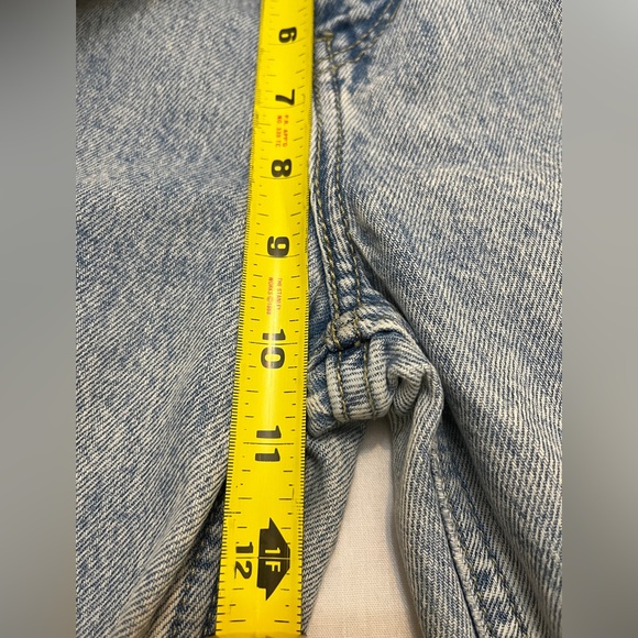 Levis Low Pro Straight Light Wash Women Sz 26 Denim Jeans Retro Mid Rise 90 Look - Picture 6 of 11
